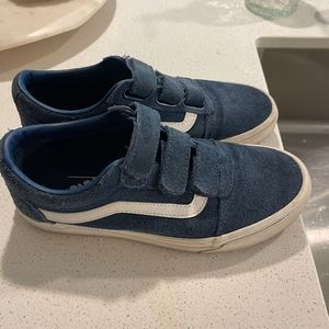 Vans Shoes Women Size 6.5 Old School V Blue Sneakers